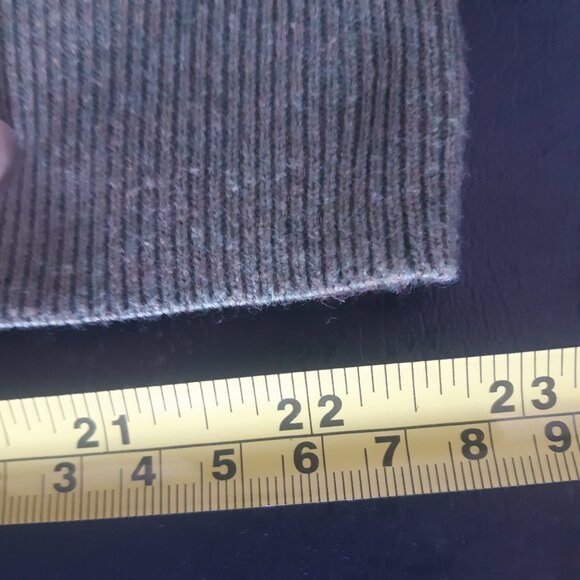 Polo Ralph Lauren SZ M Pima Cotton Sage Green Men's V-Neck Sweater | Blue Label - Picture 9 of 9